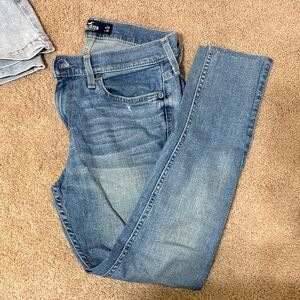 Hollister Light Blue Women Jeans Jeggings